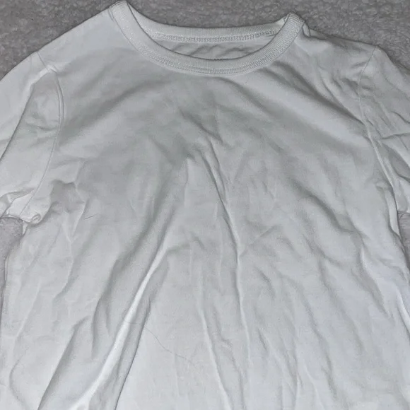 Two white long sleeve tshirts from The Children’s Place - Picture 2 of 4